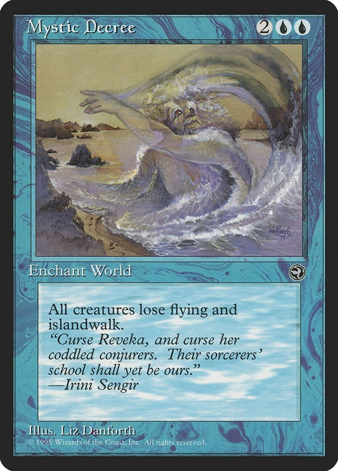 Image for Mystic Decree - Magic: The Gathering