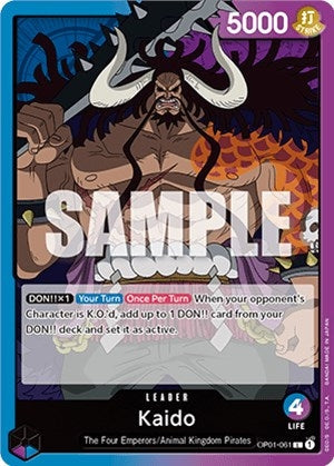 Image for Kaido (061) (OP01-061) - One Piece Card Game