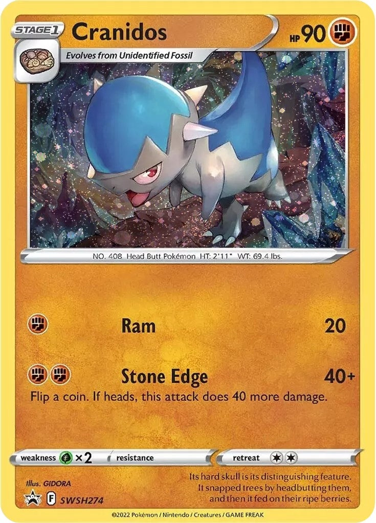 Image for Cranidos - SWSH274 (SWSH274) - Pokemon