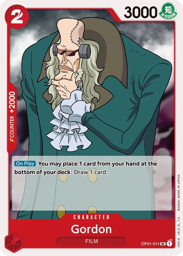 Image for Gordon (OP01-011) - One Piece Card Game