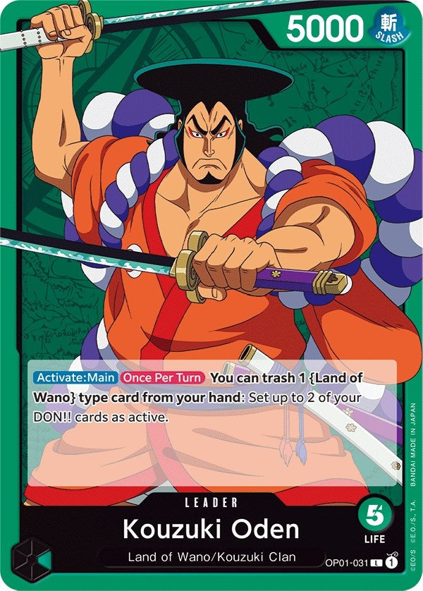 Image for Kouzuki Oden (OP01-031) - One Piece Card Game