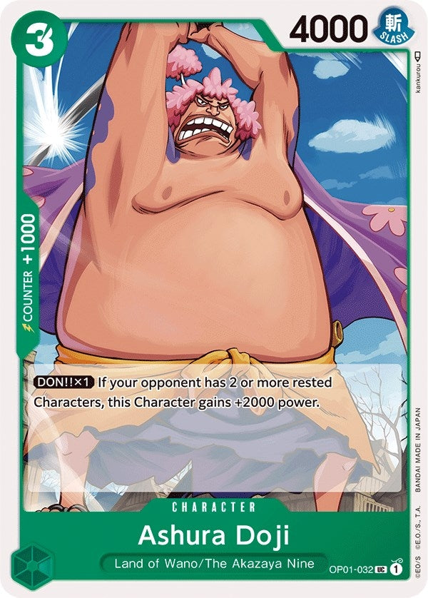 Image for Ashura Doji (OP01-032) - One Piece Card Game