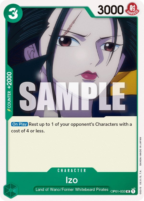 Image for Izo (OP01-033) - One Piece Card Game
