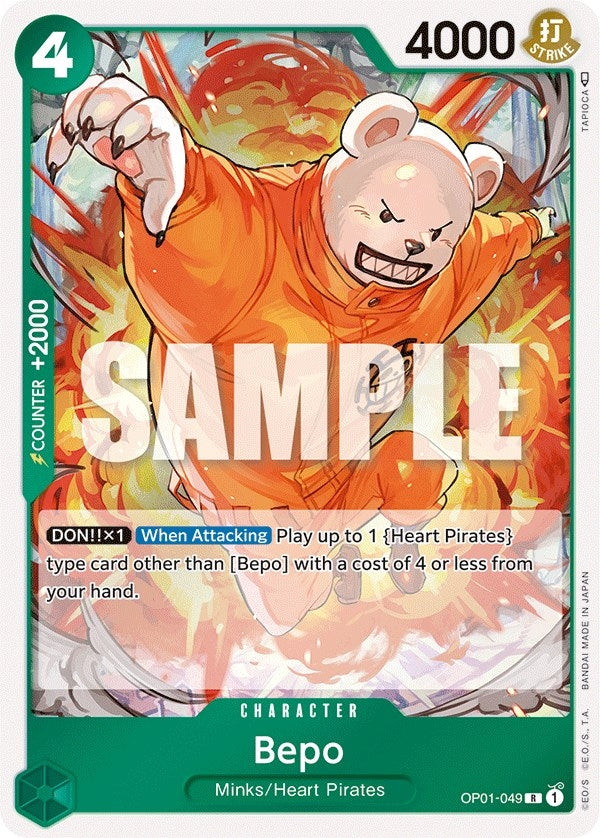 Image for Bepo (OP01-049) - One Piece Card Game