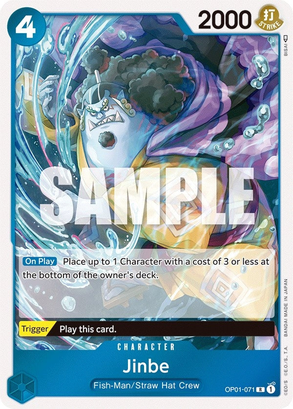 Image for Jinbe (071) (OP01-071) - One Piece Card Game