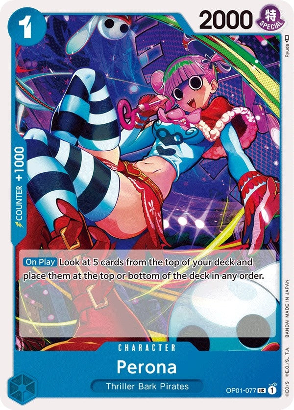 Image for Perona (OP01-077) - One Piece Card Game