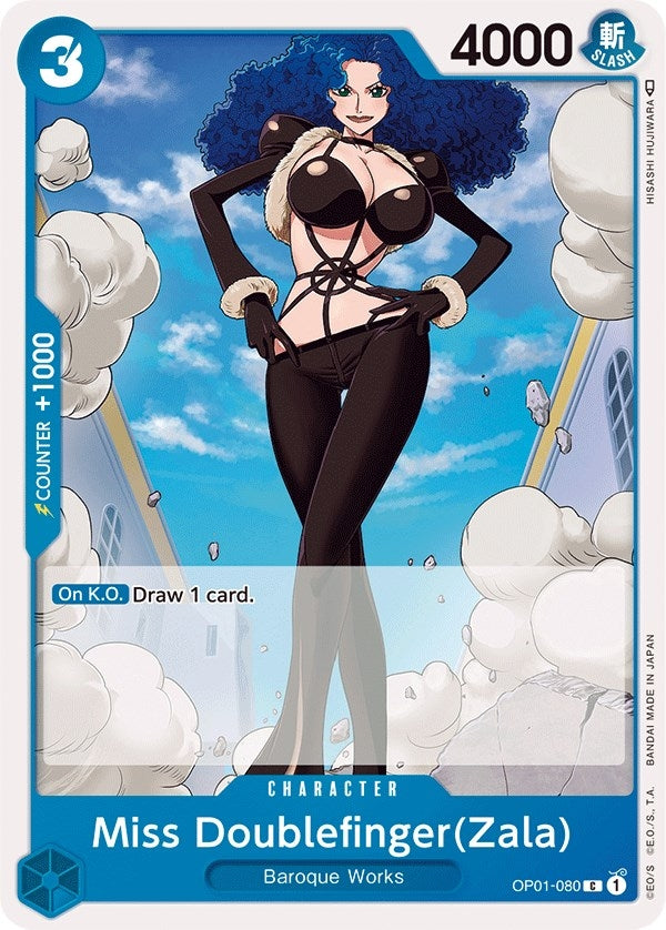 Image for Miss Doublefinger(Zala) (OP01-080) - One Piece Card Game