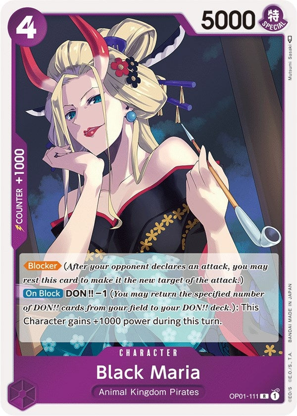 Image for Black Maria (OP01-111) - One Piece Card Game