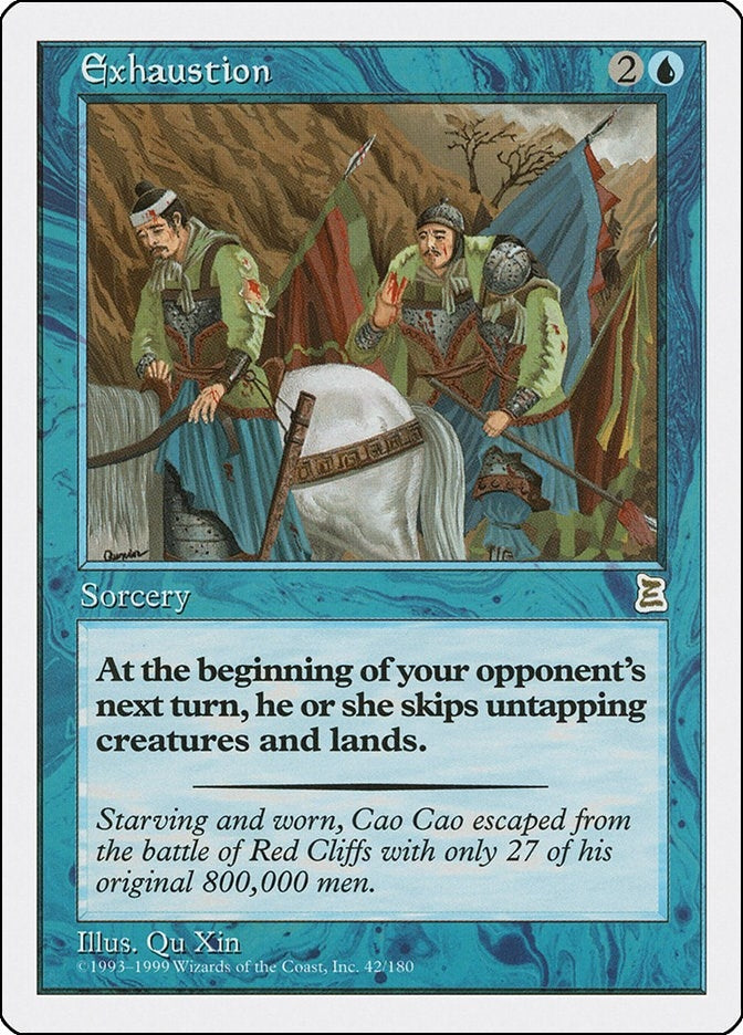 Image for Exhaustion (42) - Magic: The Gathering