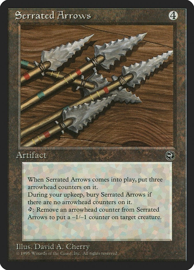 Image for Serrated Arrows - Magic: The Gathering