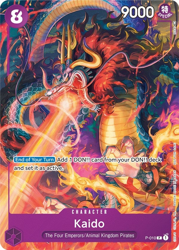 Image for Kaido (Tournament Pack Vol. 1) (P-010) - One Piece Card Game