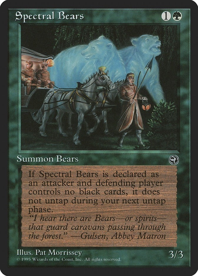 Image for Spectral Bears - Magic: The Gathering