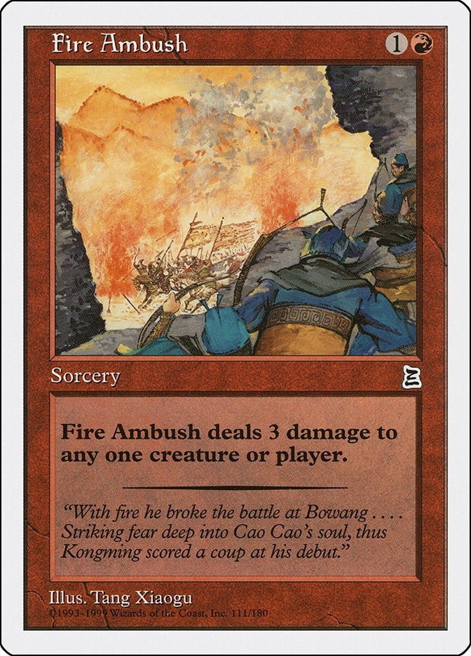 Image for Fire Ambush (111) - Magic: The Gathering