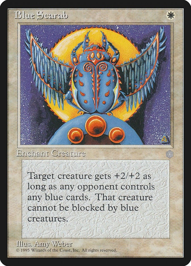Image for Blue Scarab - Magic: The Gathering