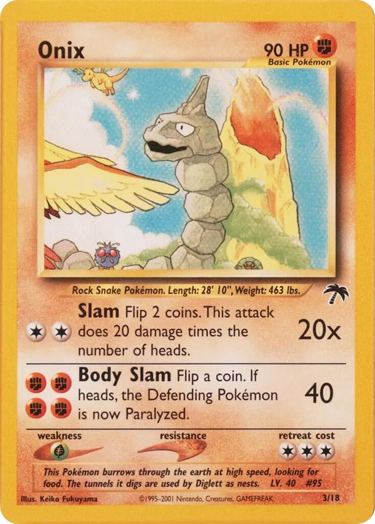 Image for Onix (03/18) - Pokemon