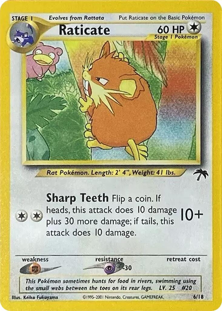 Image for Raticate (06/18) - Pokemon