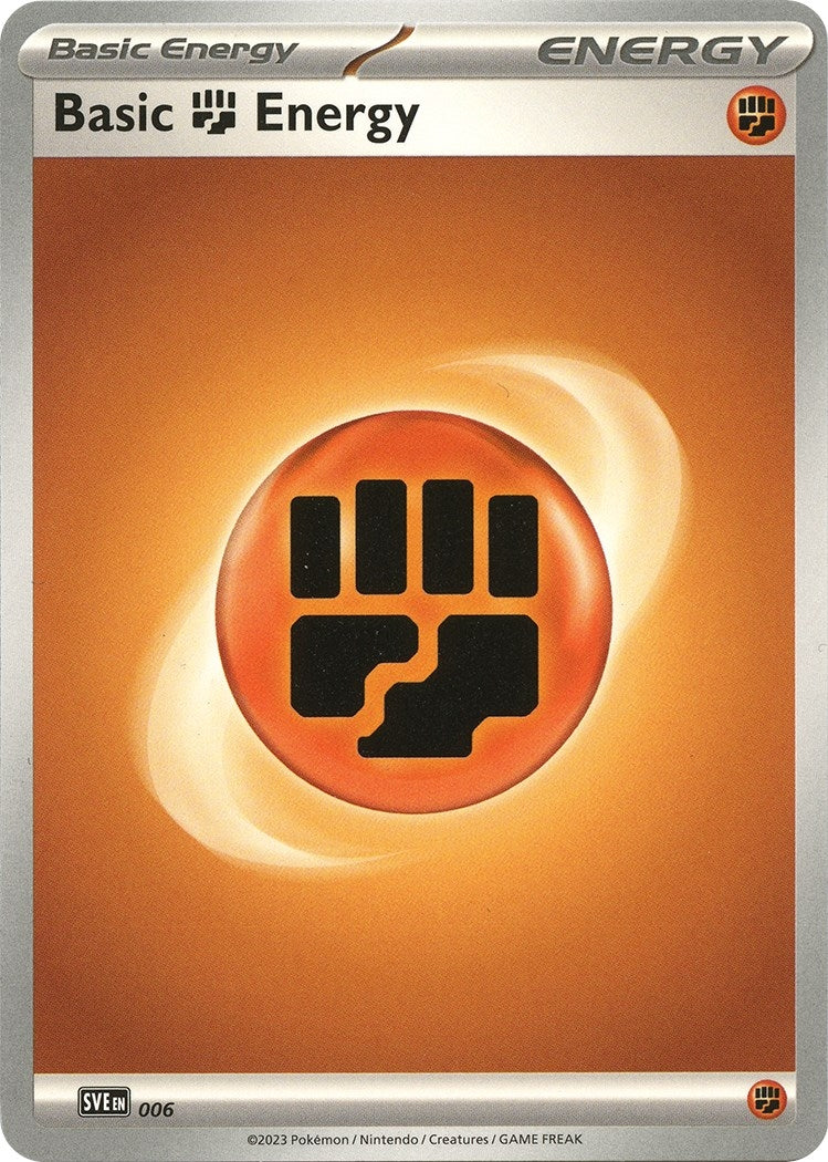 Image for Basic Fighting Energy (006) - Pokemon