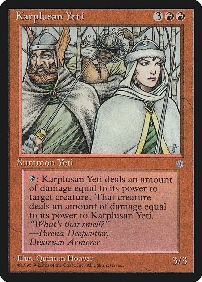 Image for Karplusan Yeti - Magic: The Gathering