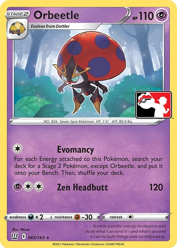 Image for Orbeetle (065/163) - Pokemon