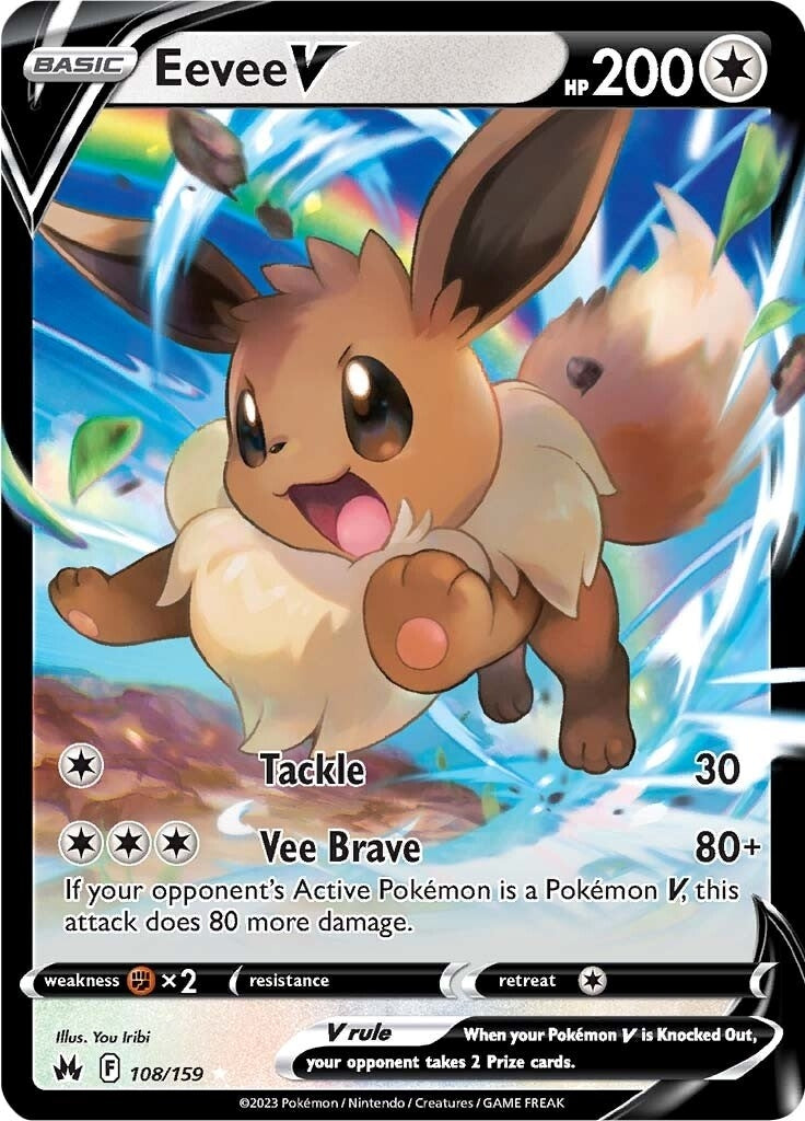 Image for Eevee V (108/159) - Pokemon