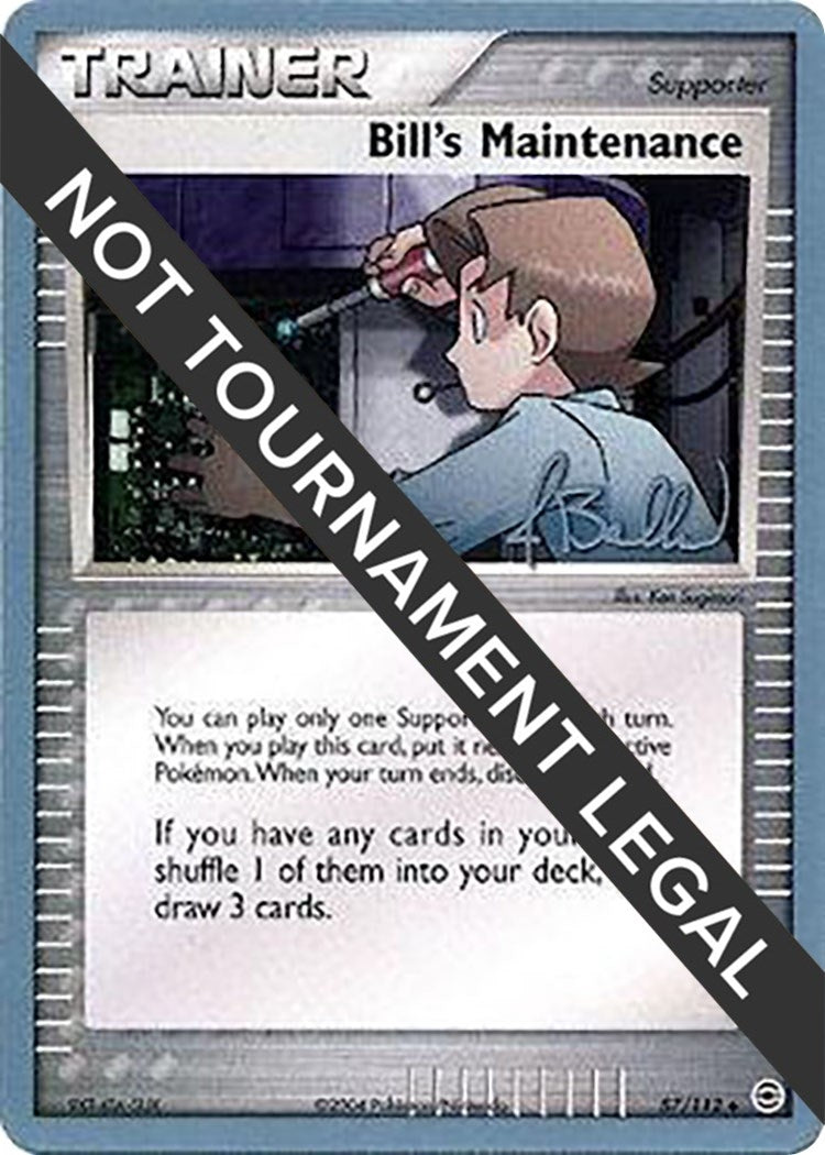 Image for Bill's Maintenance - 2006 (Jimmy Ballard) (87/112) - Pokemon