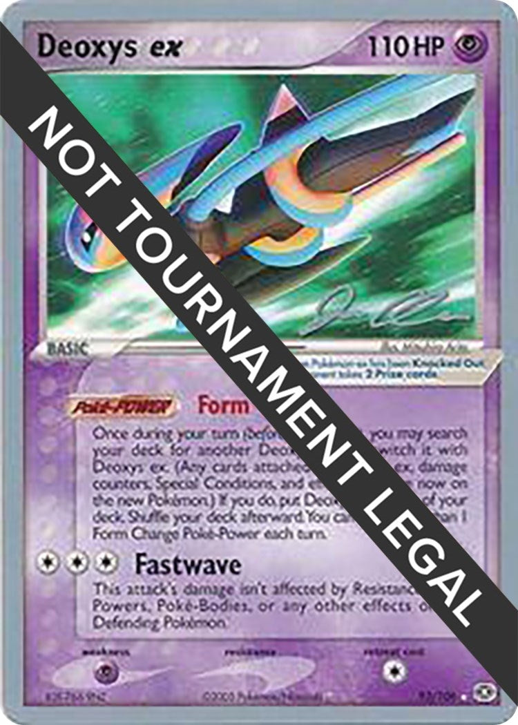 Image for Deoxys ex - 2006 (Jason Klaczynski) (93/106) - Pokemon