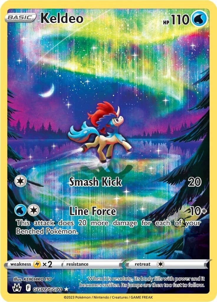 Image for Keldeo (GG07/GG70) - Pokemon