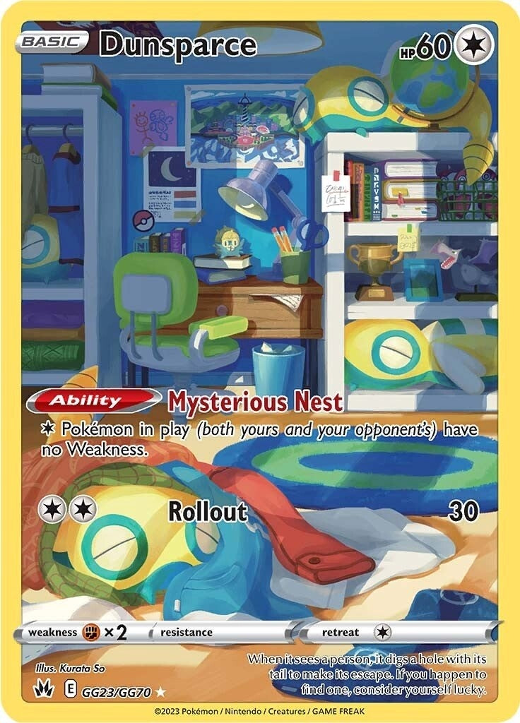 Image for Dunsparce (GG23/GG70) - Pokemon