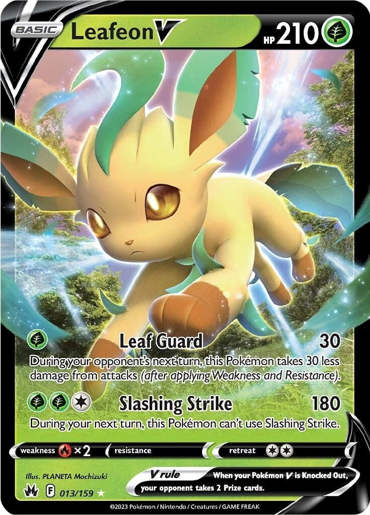Image for Leafeon V (013/159) - Pokemon