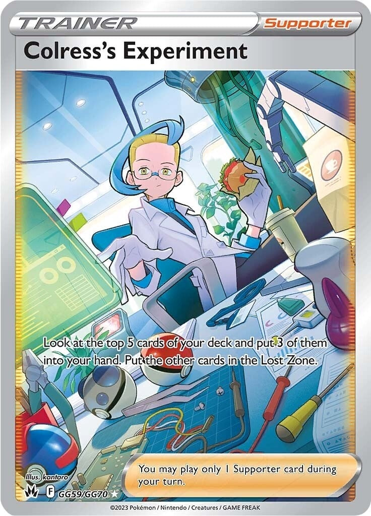 Image for Colress's Experiment (GG59/GG70) - Pokemon