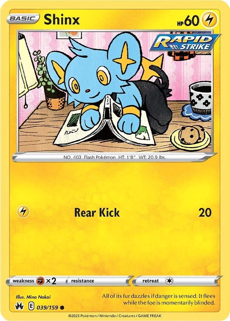 Image for Shinx (39) (039/159) - Pokemon