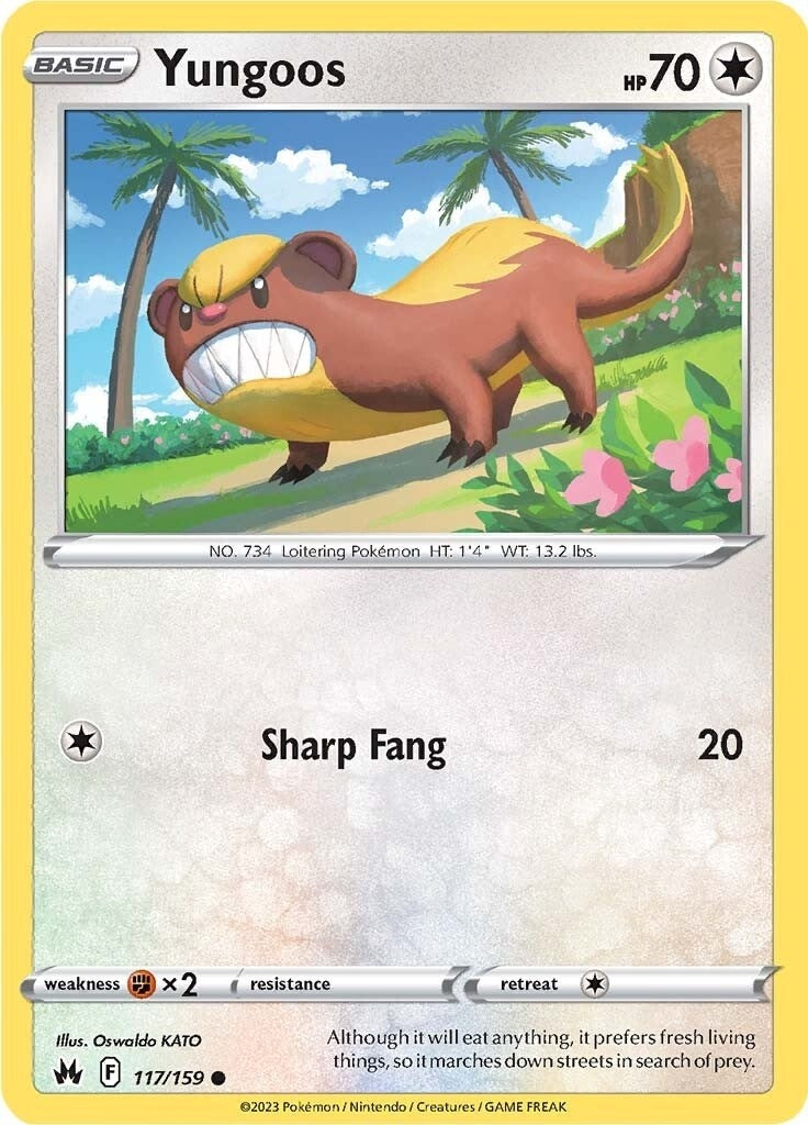 Image for Yungoos (117/159) - Pokemon