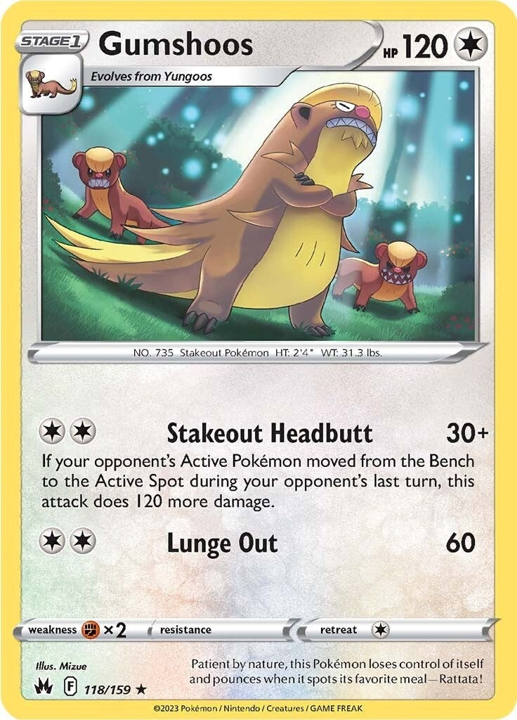 Image for Gumshoos (118/159) - Pokemon