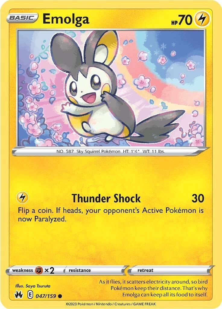 Image for Emolga (047/159) - Pokemon
