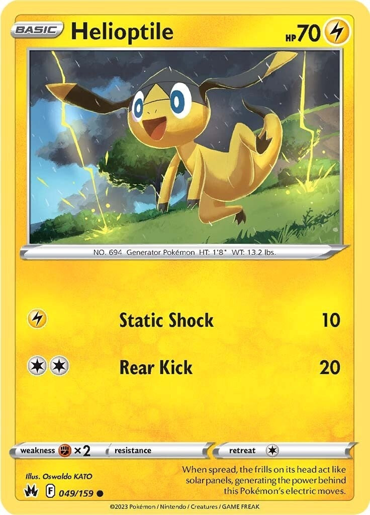 Image for Helioptile (049/159) - Pokemon