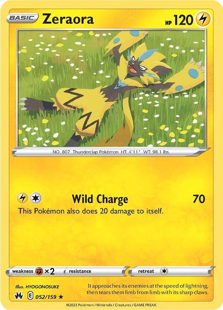 Image for Zeraora (052/159) - Pokemon