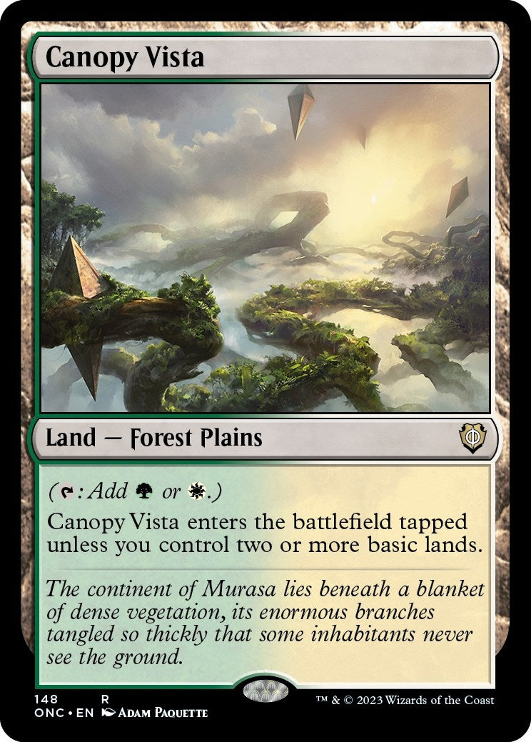 Image for Canopy Vista (148) - Magic: The Gathering