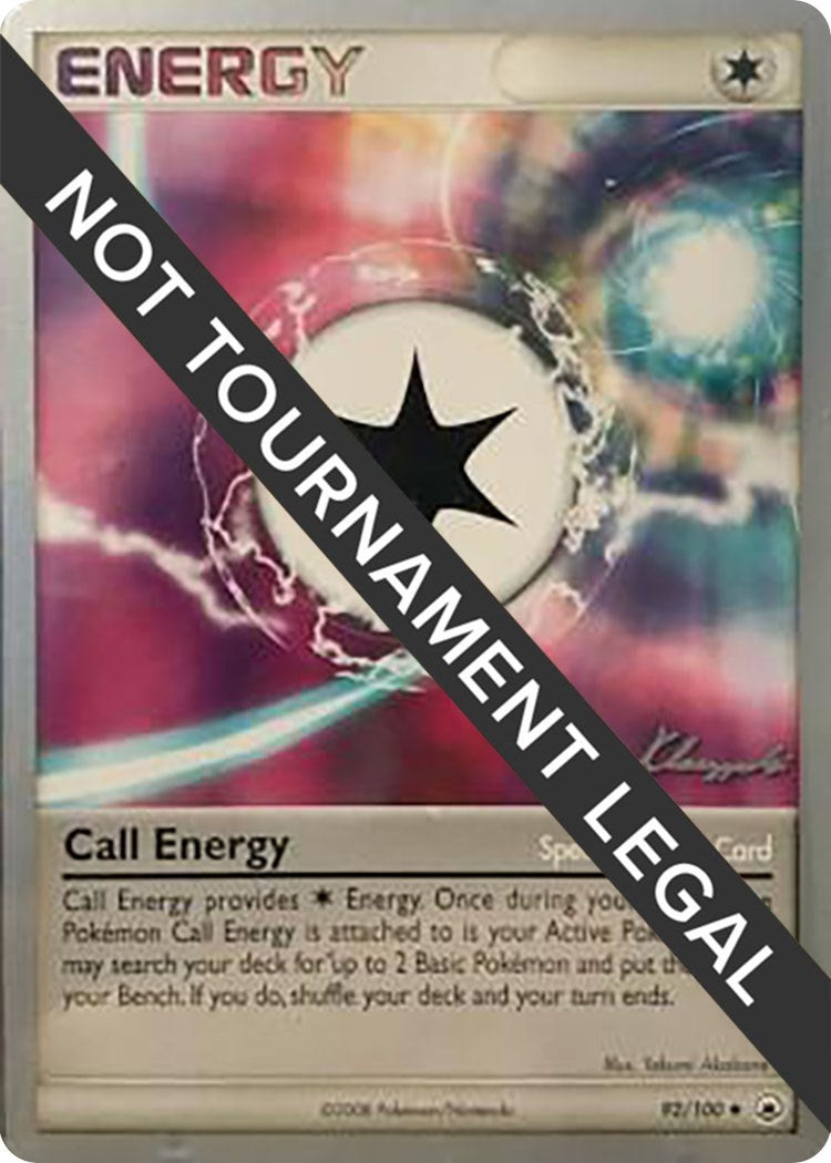 Image for Call Energy - 2008 (Jason Klaczynski) (92/100) - Pokemon