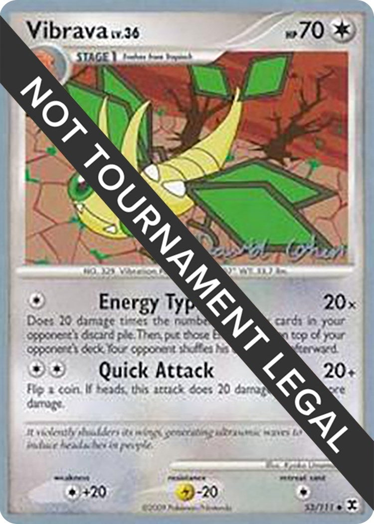 Image for Vibrava - 2009 (David Cohen) (53/111) - Pokemon