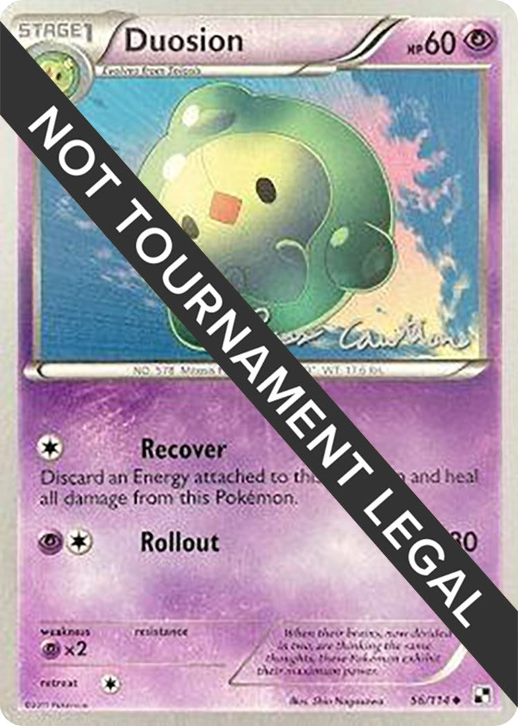 Image for Duosion - 2011 (Ross Cawthon) (56/114) - Pokemon