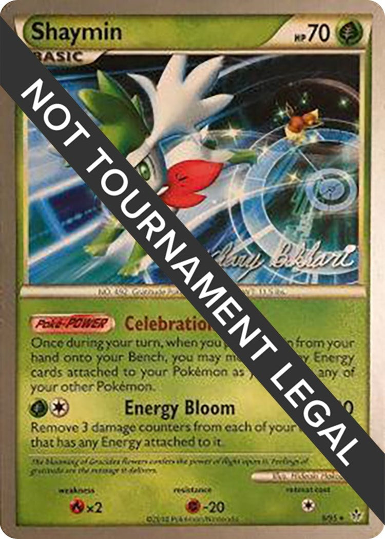 Image for Shaymin - 2012 (Zachary Bokhari) (8/95) - Pokemon