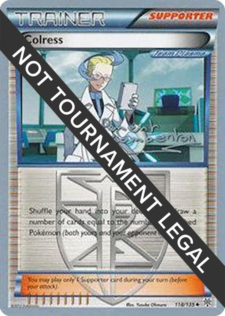 Image for Colress - 2013 (Clement Lamberton) (118/135) - Pokemon