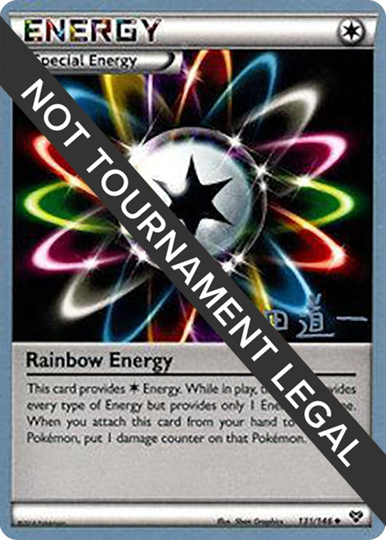 Image for Rainbow Energy - 2014 (Michikazu Tsuda) (131/146) - Pokemon