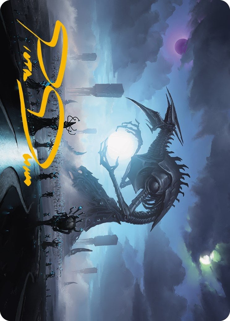 Image for Blue Sun's Twilight Art Card (Gold-Stamped Signature) (13) - Magic: The Gathering