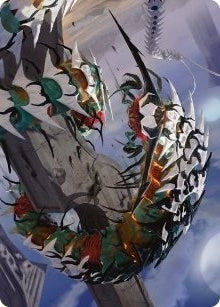 Image for Atraxa's Skitterfang Art Card (55) - Magic: The Gathering