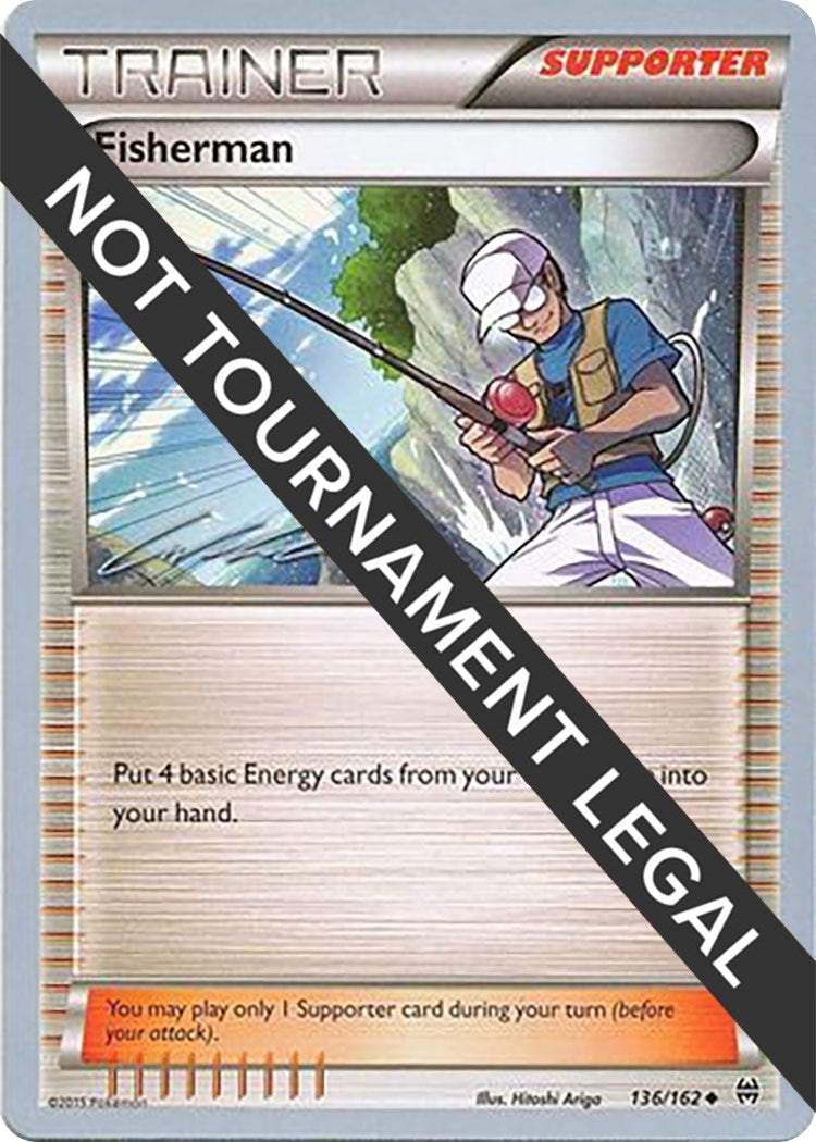 Image for Fisherman - 2016 (Cody Walinski) (136/162) - Pokemon