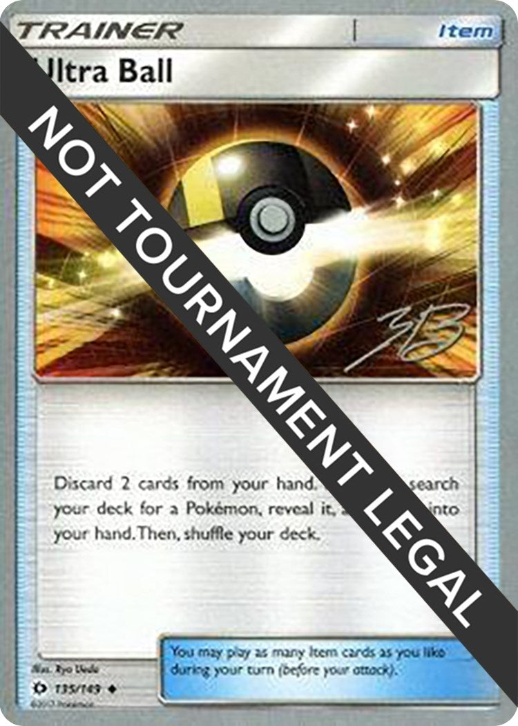 Image for Ultra Ball - 2017 (Zachary Bokhari) (135/124) - Pokemon