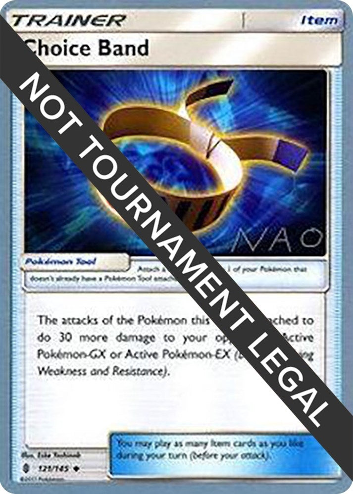 Image for Choice Band - 2018 (Naohito Inoue) (121/145) - Pokemon