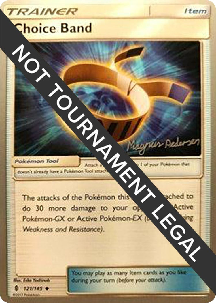 Image for Choice Band - 2018 (Magnus Pedersen) (121/145) - Pokemon