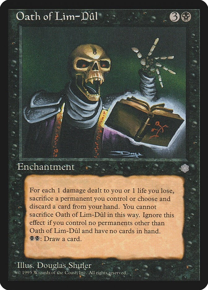 Image for Oath of Lim-Dul - Magic: The Gathering